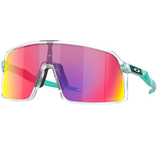 Oakley Sutro Sunglasses - Polished Clear/Prizm Road 1