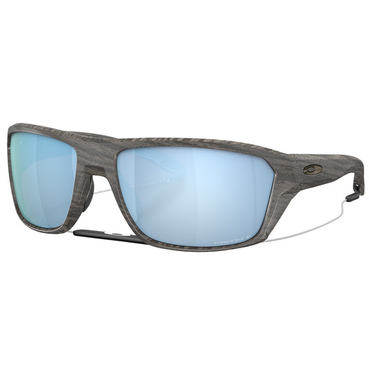 Oakley Split Shot Polarized Sunglasses - Woodgrain/Prizm Deep Water Polarized 1