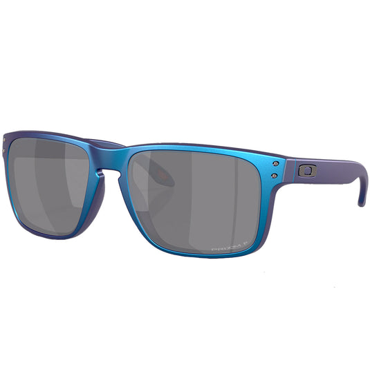 Oakley Holbrook XL Polarized Sunglasses - Matte Cyan Blue Colorshift/Prizm Black 1