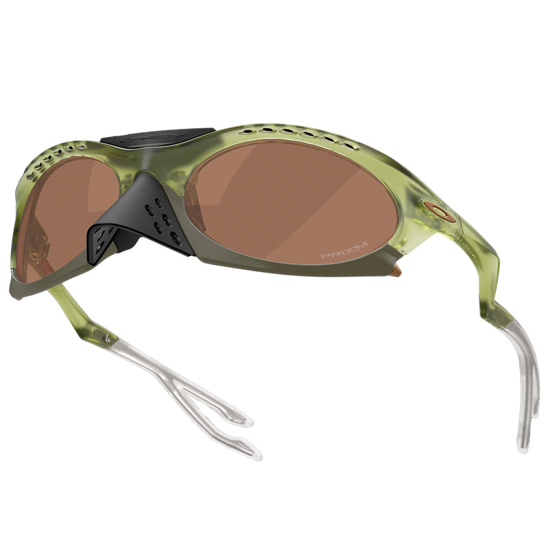 Load image into Gallery viewer, Oakley Plantaris Sunglasses - Matte Transparent Fern/Prizm Tungsten 2
