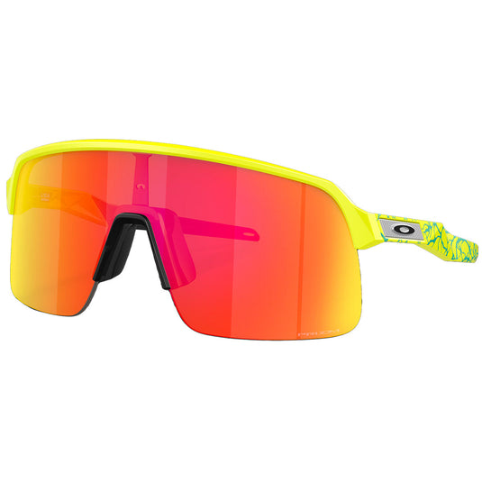 Oakley Sutro Lite Inner Spark Collection Sunglasses - Matte Tennis Ball Yellow/Prizm Rubby 1