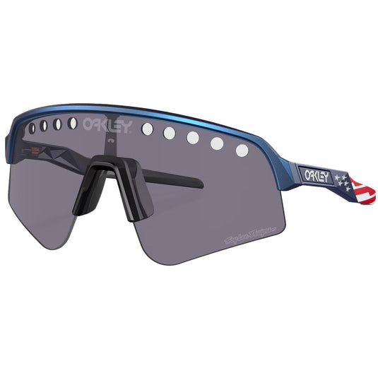 Oakley Sutro Lite Sweep Troy Lee Designs Series Sunglasses - TLD Blue Colorshift/Prizm Gray 1