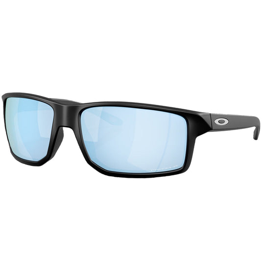 Oakley Gibston XL Polarized Sunglasses - Matte Black/Prizm Deep Water 1