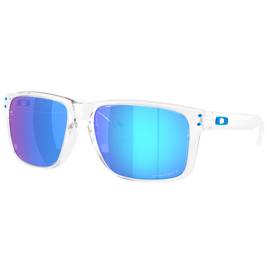 Oakley Holbrook XXL Polarized Sunglasses - Polished Clear/Prizm Sapphire 1