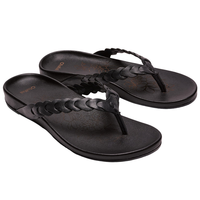 Load image into Gallery viewer, OluKai Women's Lei Leather Sandals 12
