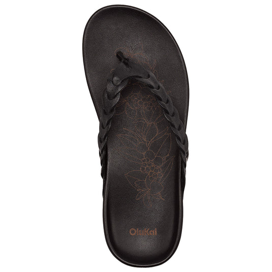 OluKai Women's Lei Leather Sandals 10