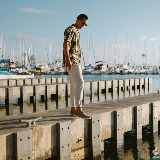 OluKai Moku Pae Slip-On Boat Shoes 10