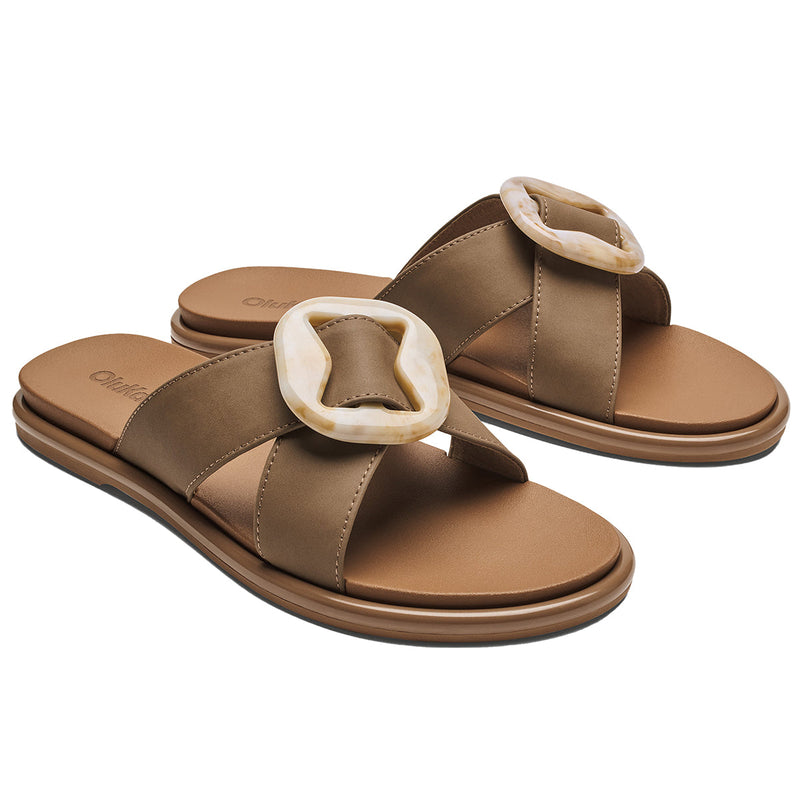Load image into Gallery viewer, OluKai Women's La'i Slide Sandals 4
