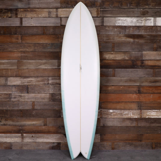 Pace Long Fish 7'2 × 21 ½ × 2 15/16 Surfboard - Sea Foam Swirl 1