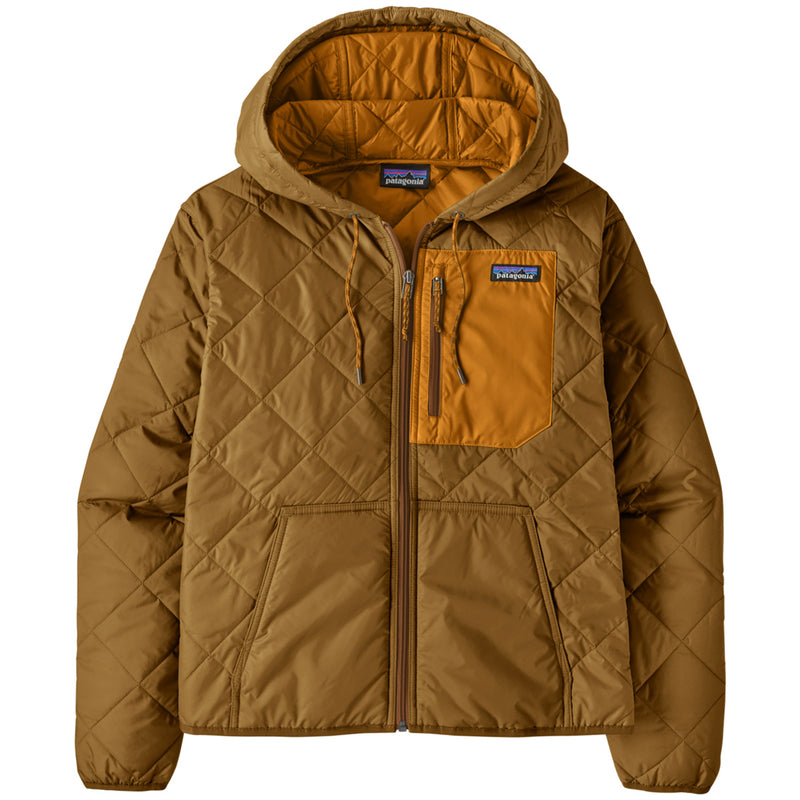 Load image into Gallery viewer, Patagonia Women's Diamond Quilted Bomber Hooded Zip-Up Jacket 5
