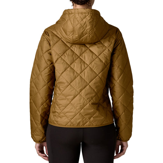 Patagonia Women's Diamond Quilted Bomber Hooded Zip-Up Jacket 6