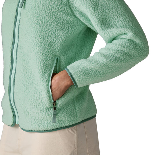 Patagonia Women's Retro Pile Fleece Zip-Up Jacket 10