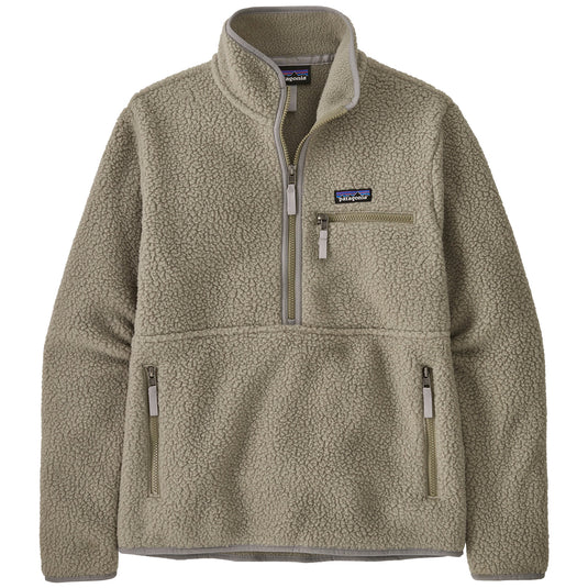 Patagonia Women's Retro Pile Fleece Marsupial Half-Zip Sweatshirt 1
