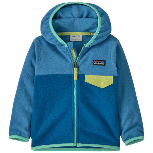 Patagonia Baby Micro D Snap-T Fleece Hooded Zip-Up Jacket 3