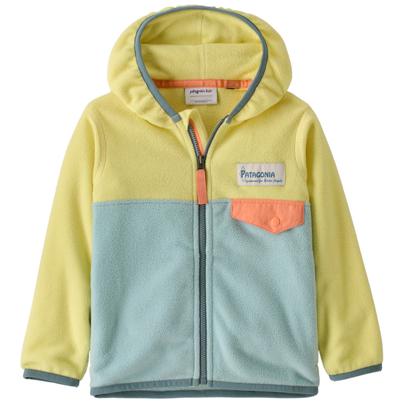Load image into Gallery viewer, Patagonia Baby Micro D Snap-T Fleece Hooded Zip-Up Jacket 1
