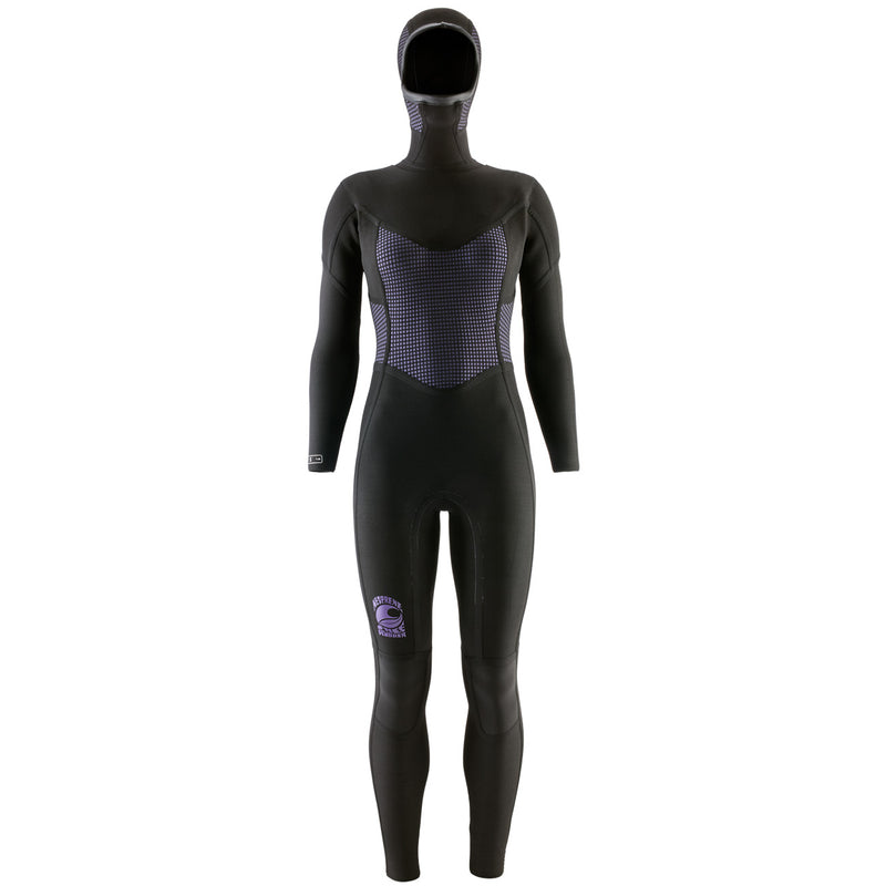Load image into Gallery viewer, Patagonia Women's Regulator 4/3 Hooded U-Zip Wetsuit 3
