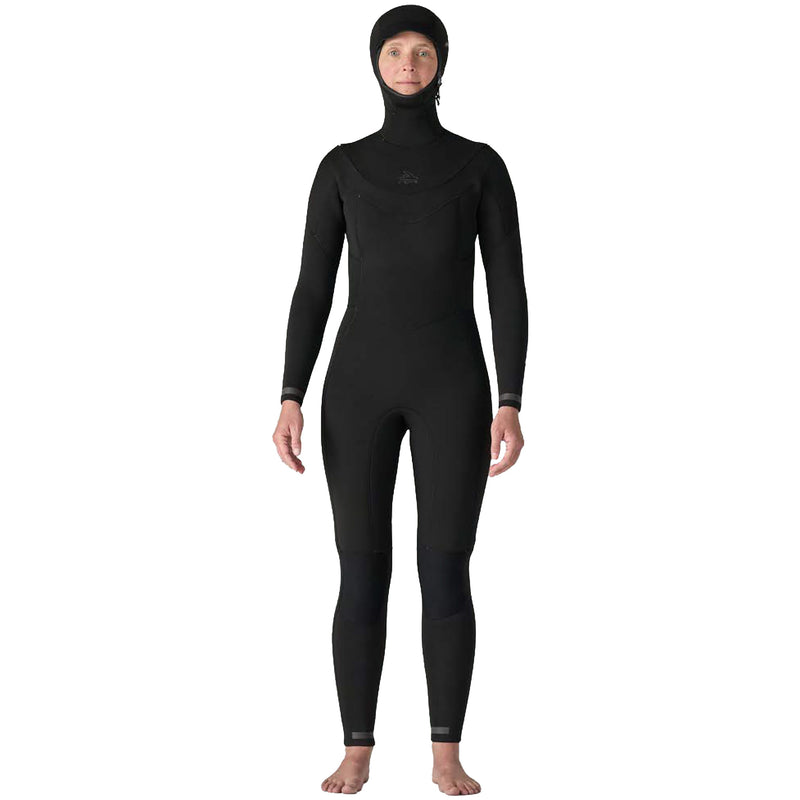 Load image into Gallery viewer, Patagonia Women's Regulator 5/4 Hooded U-Zip Wetsuit 1
