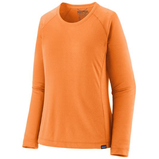 Patagonia Women's Capilene Midweight Crew Baselayer - Vivid Apricot 1