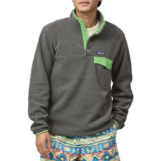 Patagonia Lightweight Synchilla Snap-T Fleece Pullover Jacket - Nickel 2