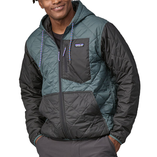 Patagonia Diamond Quilted Bomber Hooded Zip-Up Jacket 6