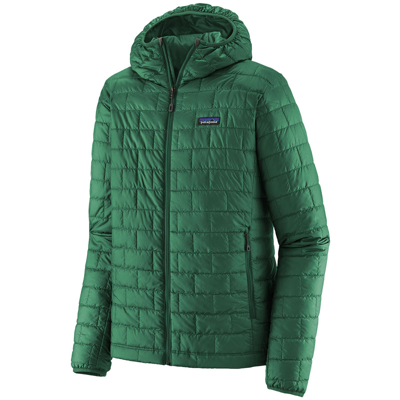 Load image into Gallery viewer, Patagonia Nano Puff Hooded Zip Jacket - Conifer Green 1
