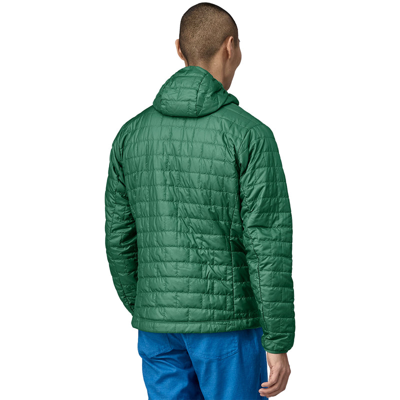 Load image into Gallery viewer, Patagonia Nano Puff Hooded Zip Jacket - Conifer Green 3
