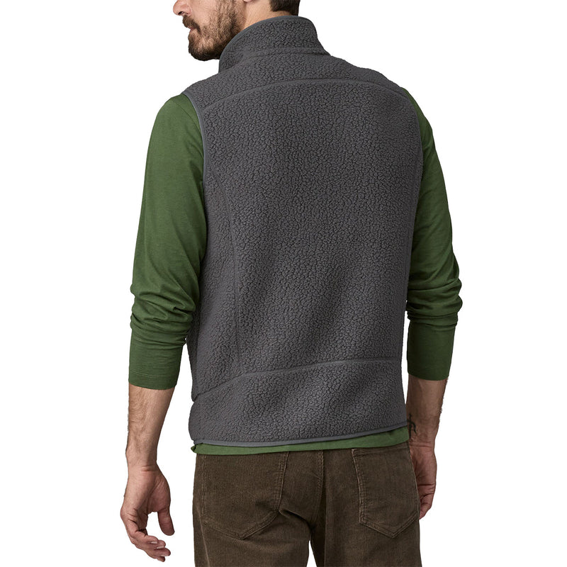 Load image into Gallery viewer, Patagonia Retro Pile Fleece Zip Vest - Forge Gray 3
