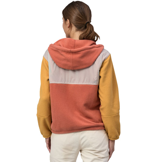 Patagonia Women's Microdini Fleece Hooded Zip Jacket - Sienna Clay 3
