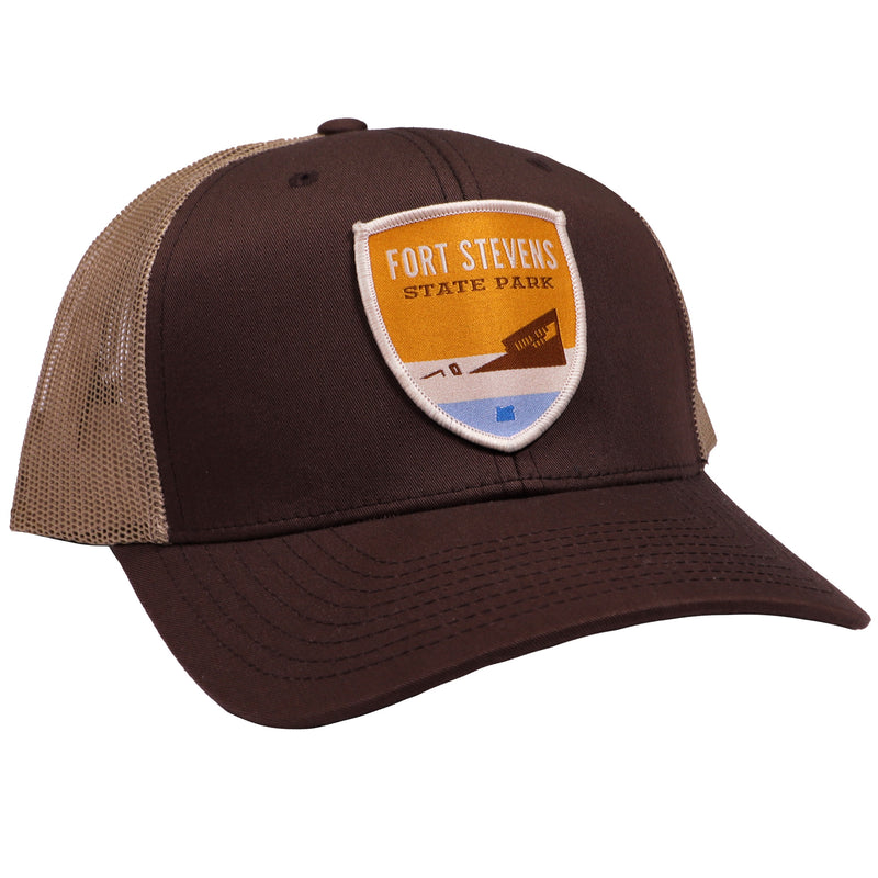Load image into Gallery viewer, Patchmarks Fort Stevens Shipwreck Trucker Hat 1
