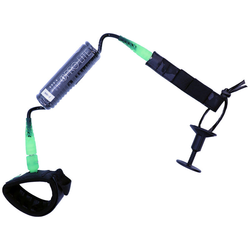 Load image into Gallery viewer, Pro-Lite Coiled Wrist Bodyboard Leash 3
