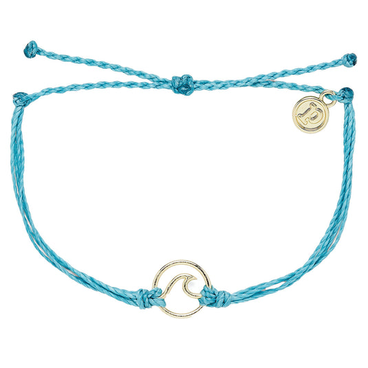 Pura Vida Women's Gold Wave Bracelet 6