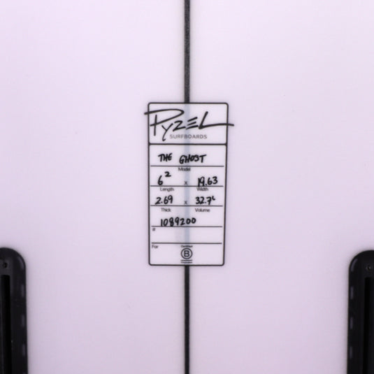 Pyzel The Ghost 6'2 × 19 ⅝ × 2 11/16 Surfboard 4