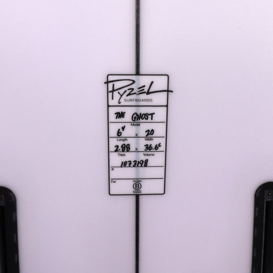 Pyzel The Ghost 6'4 × 20 × 2 ⅞ Surfboard 4