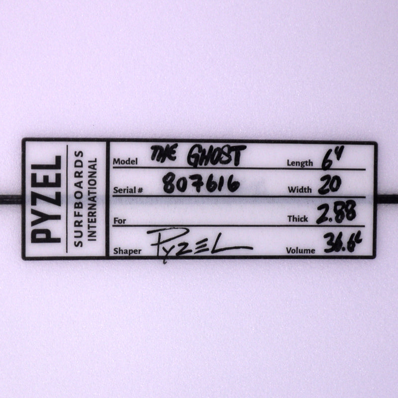 Load image into Gallery viewer, Pyzel The Ghost 6'4 × 20 × 2 ⅞ Surfboard 4
