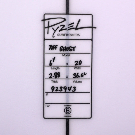 Pyzel The Ghost 6'4 × 20 × 2 ⅞ Surfboard 4
