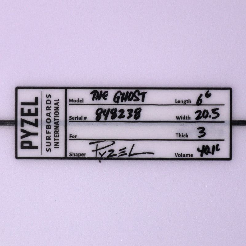 Load image into Gallery viewer, Pyzel The Ghost 6'6 × 20 ½ × 3 Surfboard 4
