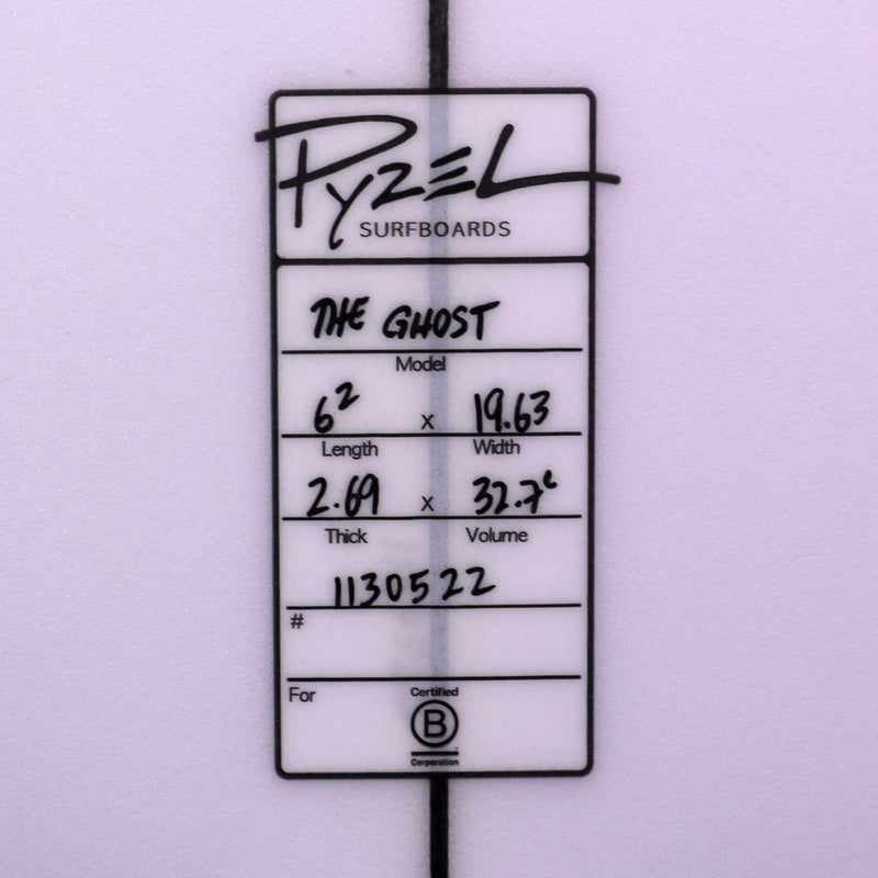 Load image into Gallery viewer, Pyzel The Ghost Squash 6'2 × 19 ⅝ × 2 11/16 Surfboard 4
