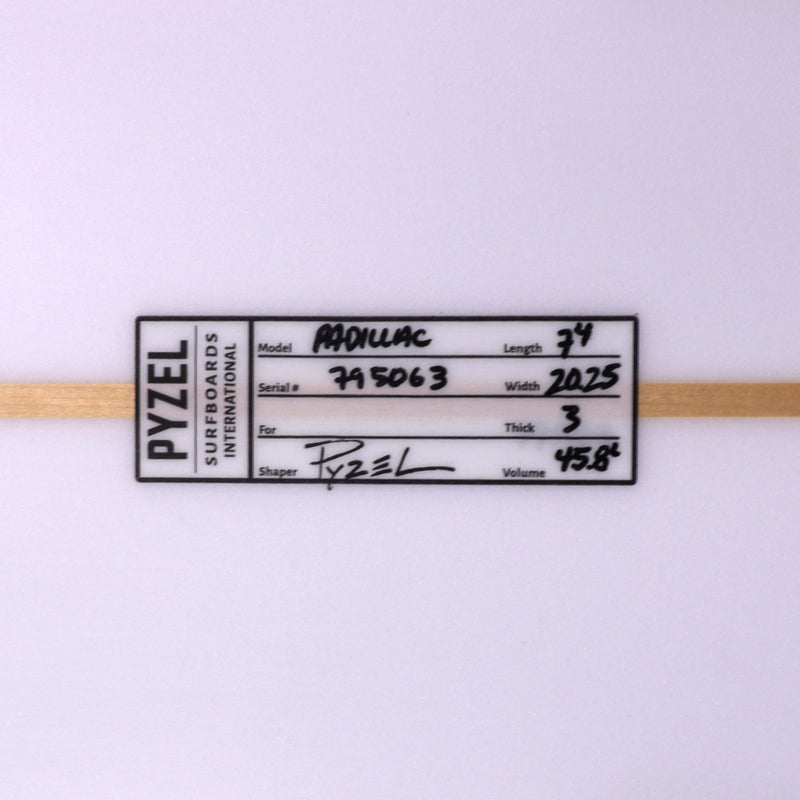 Load image into Gallery viewer, Pyzel Padillac 7'4 × 20 ¼ × 3 Surfboard 4
