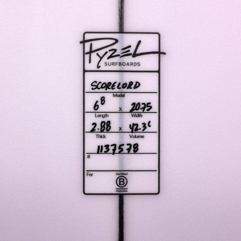 Load image into Gallery viewer, Pyzel The Score Lord 6'8 × 20 ¾ × 2 ⅞ Surfboard 4
