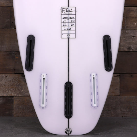 Pyzel White Tiger 5'7 × 19 ¾ × 2 9/16 Surfboard 3
