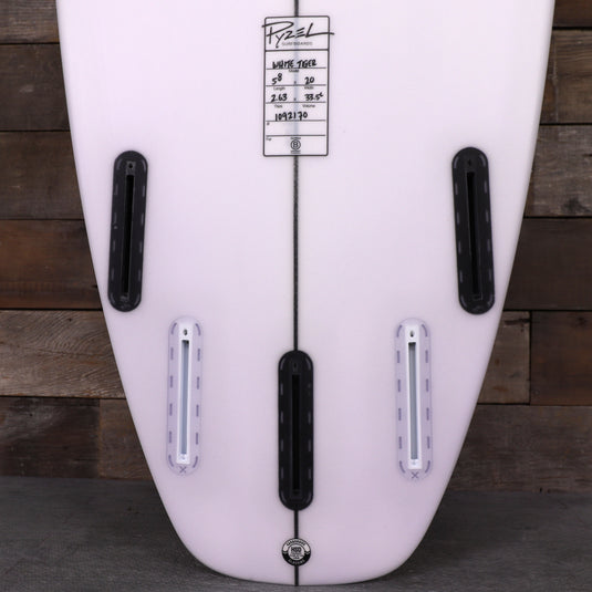 Pyzel White Tiger 5'8 × 20 × 2 ⅝ Surfboard • BLEMISH 3