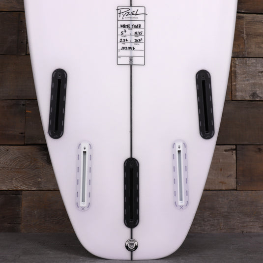 Pyzel White Tiger 5'7 × 19 ¾ × 2 9/16 Surfboard 3