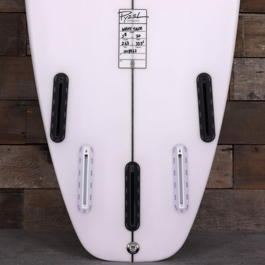 Pyzel White Tiger 5'8 × 20 × 2 ⅝ Surfboard 3