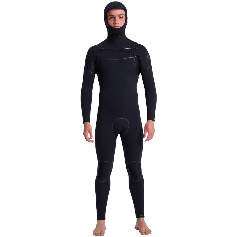 Load image into Gallery viewer, Quiksilver Marathon Sessions 5/4/3 Hooded Chest-Zip Wetsuit 1
