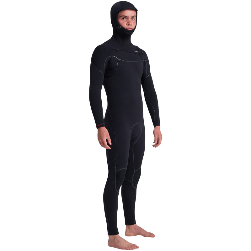 Load image into Gallery viewer, Quiksilver Marathon Sessions 5/4/3 Hooded Chest-Zip Wetsuit 4
