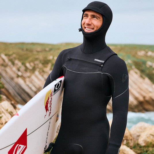 Quiksilver Marathon Sessions 5/4/3 Hooded Chest-Zip Wetsuit 13