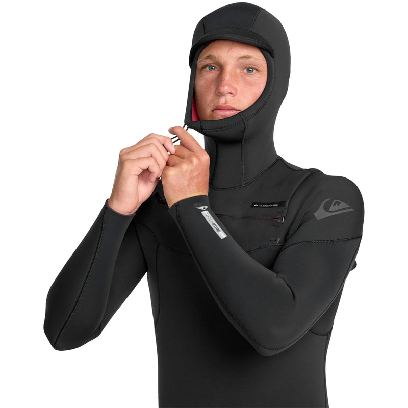Load image into Gallery viewer, Quiksilver Everyday Sessions 5/4/3 Hooded Chest-Zip Wetsuit 5
