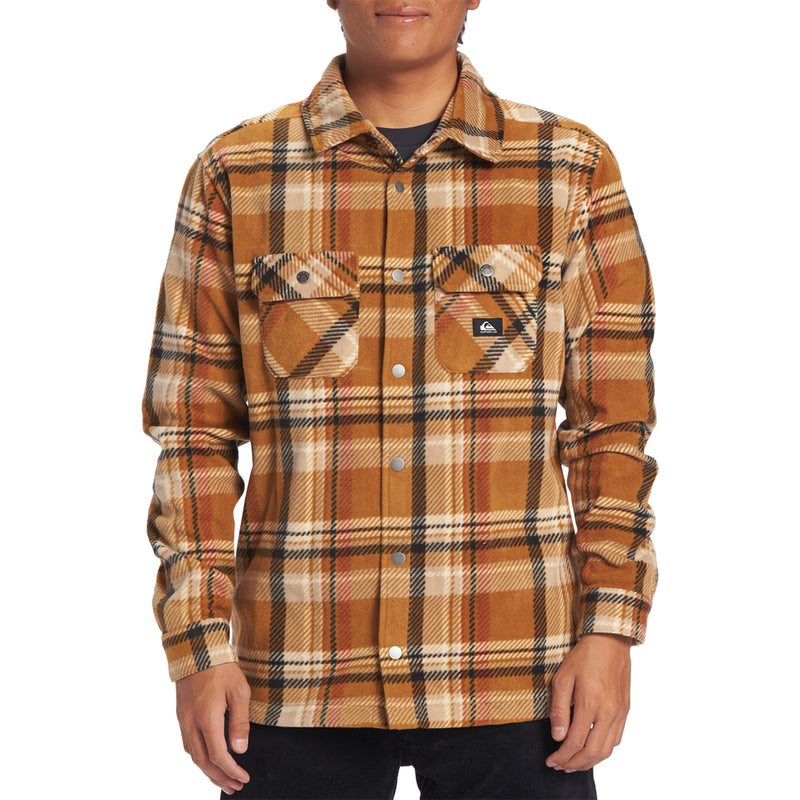 Load image into Gallery viewer, Quiksilver Surf Days Long Sleeve Fleece Flannel Shirt 3
