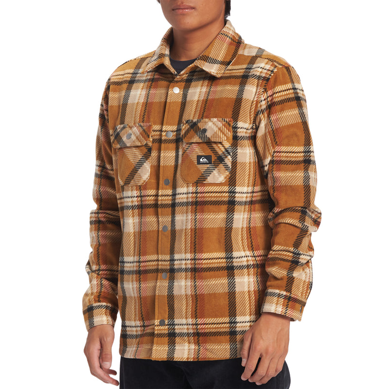Load image into Gallery viewer, Quiksilver Surf Days Long Sleeve Fleece Flannel Shirt 4
