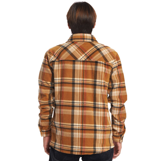 Quiksilver Surf Days Long Sleeve Fleece Flannel Shirt 5